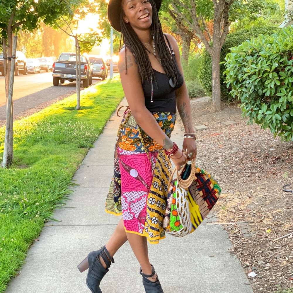 Handmade handbag from Ghana